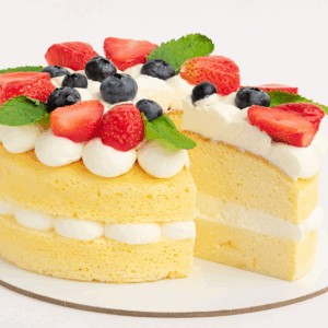 Торт JAPCAKE классический с ягодами