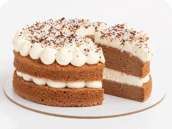 Торт JAPCAKE шоколадно-кокосовый