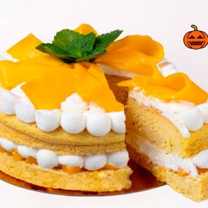 Торт тыква-манго